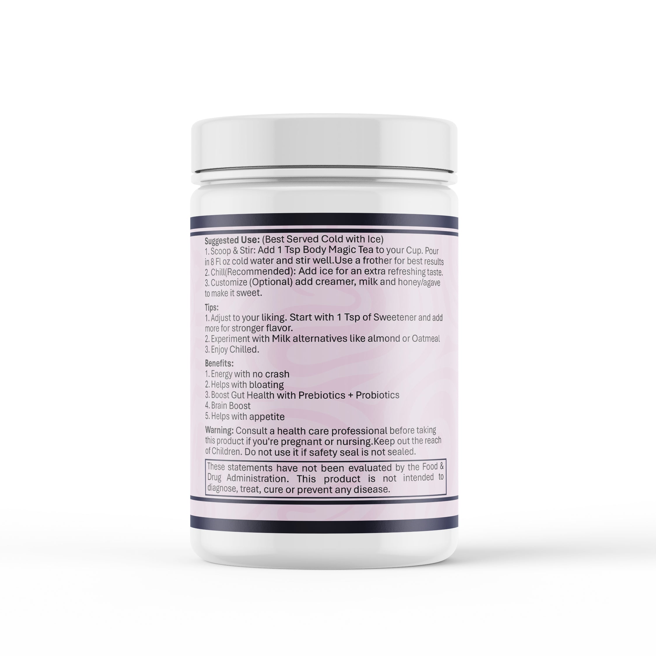 DEBLOAT " Feel Good | Focus | Energy | Look Good | Yerba Mate Tea "