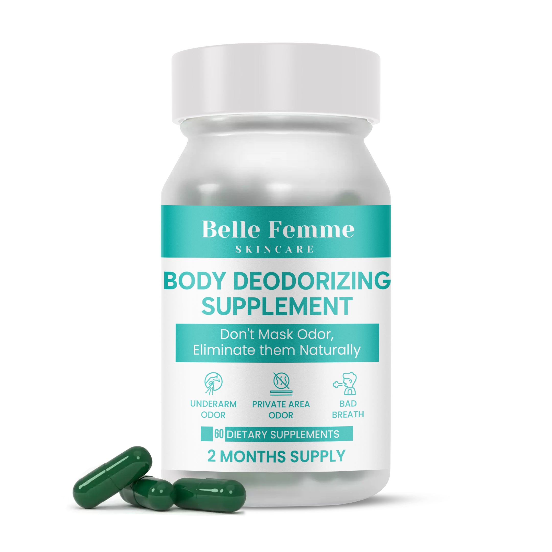 Body Deodorizing Supplement "Bye Bye Odor"